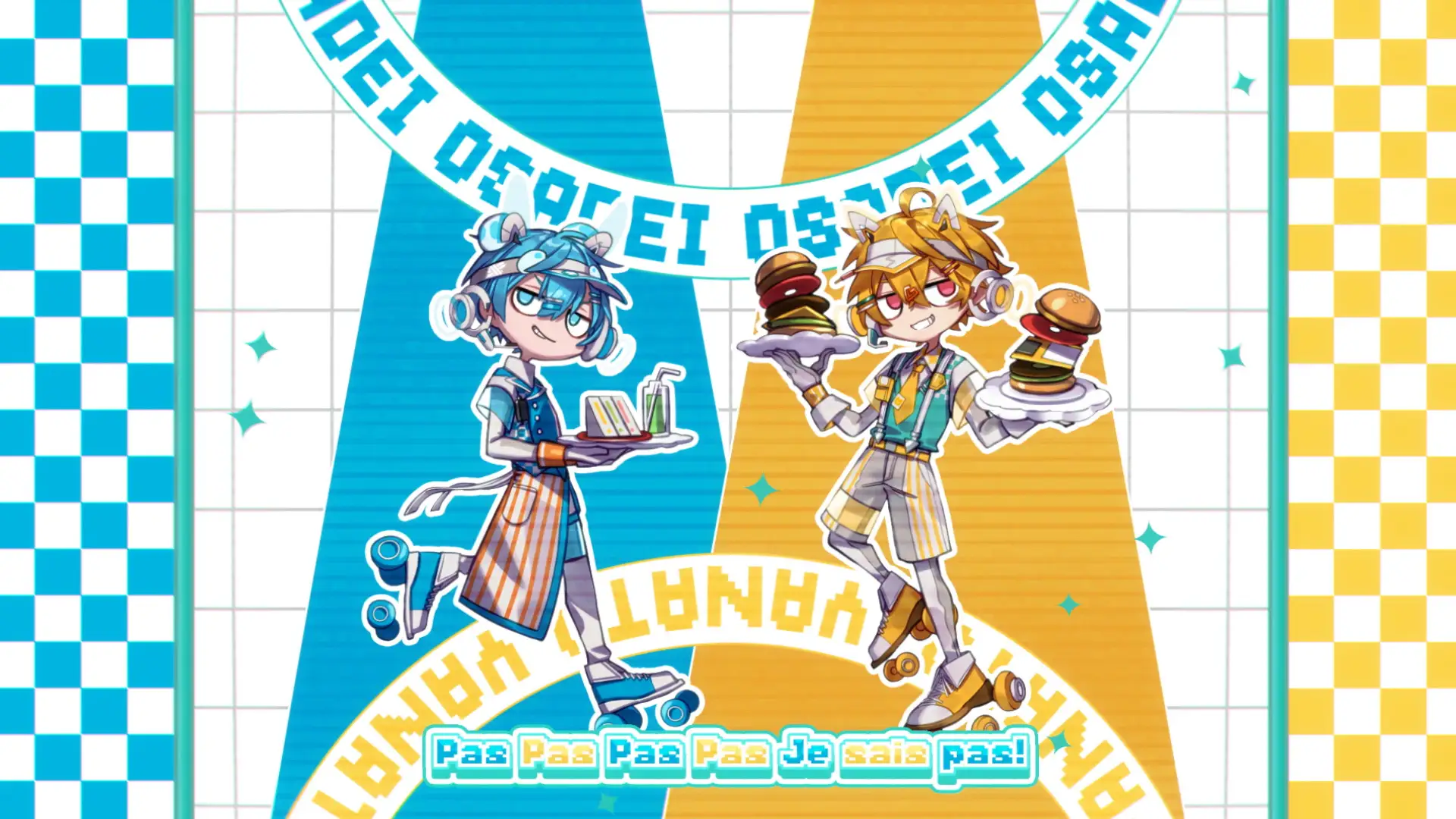 すにすてPOP組『エスポワ』MV場面カット（やなと・おさでい）