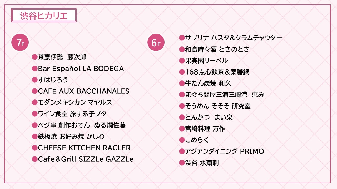 ② 東急グループ対象飲食店舗にて「オリジナルポストカード」をプレゼント!