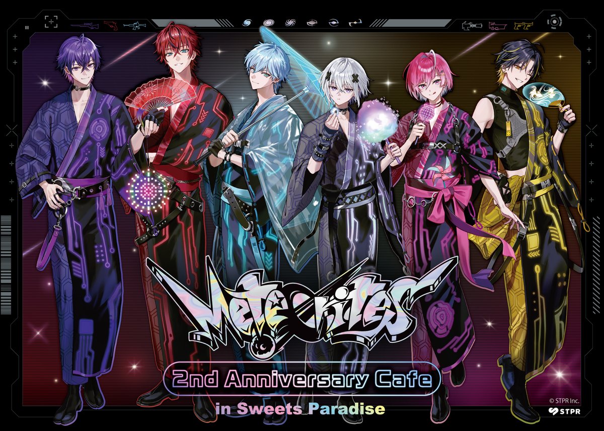 Meteorites 2nd Anniversary Cafe in Sweets Paradise