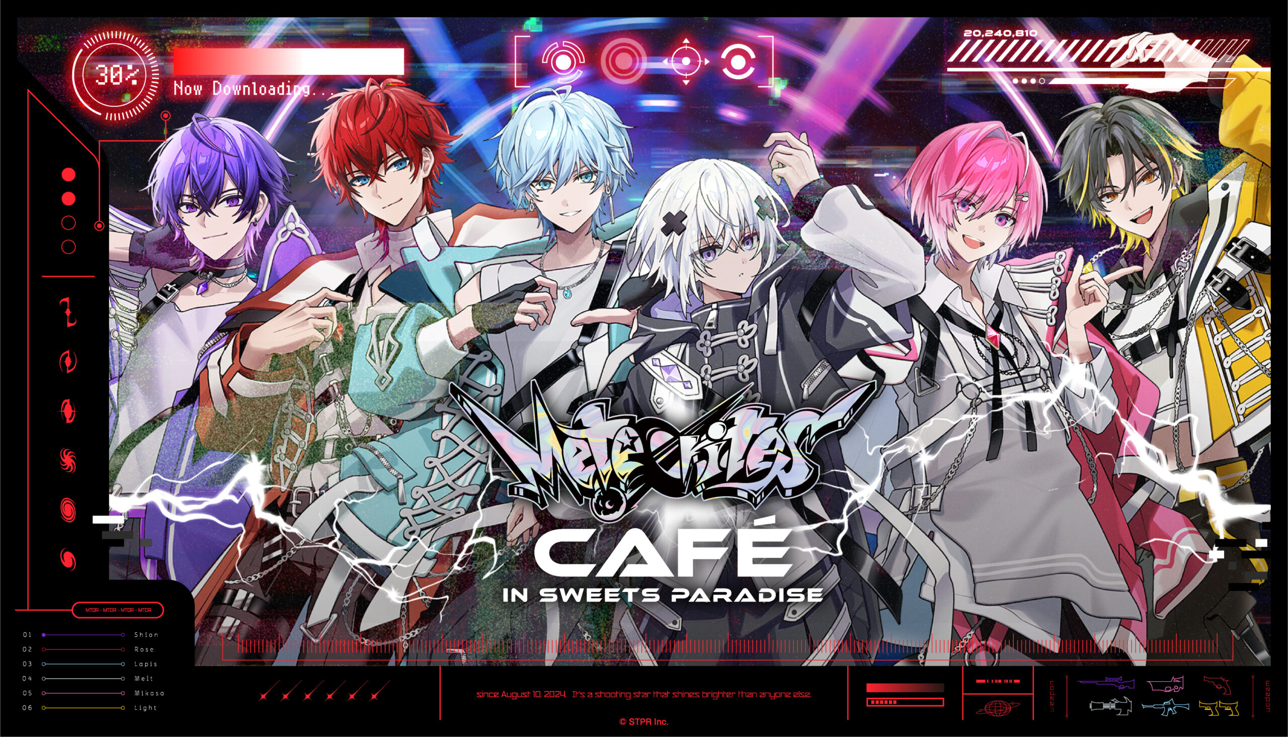 Meteorites CAFE in SWEETS PARADISE