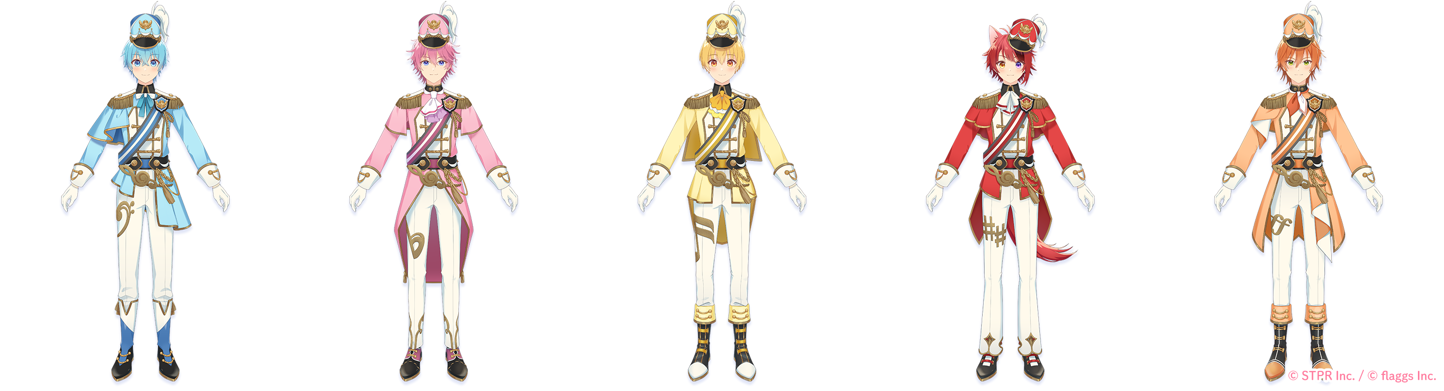 すとぷりマーチングバンドガチャ｜衣装ガチャ