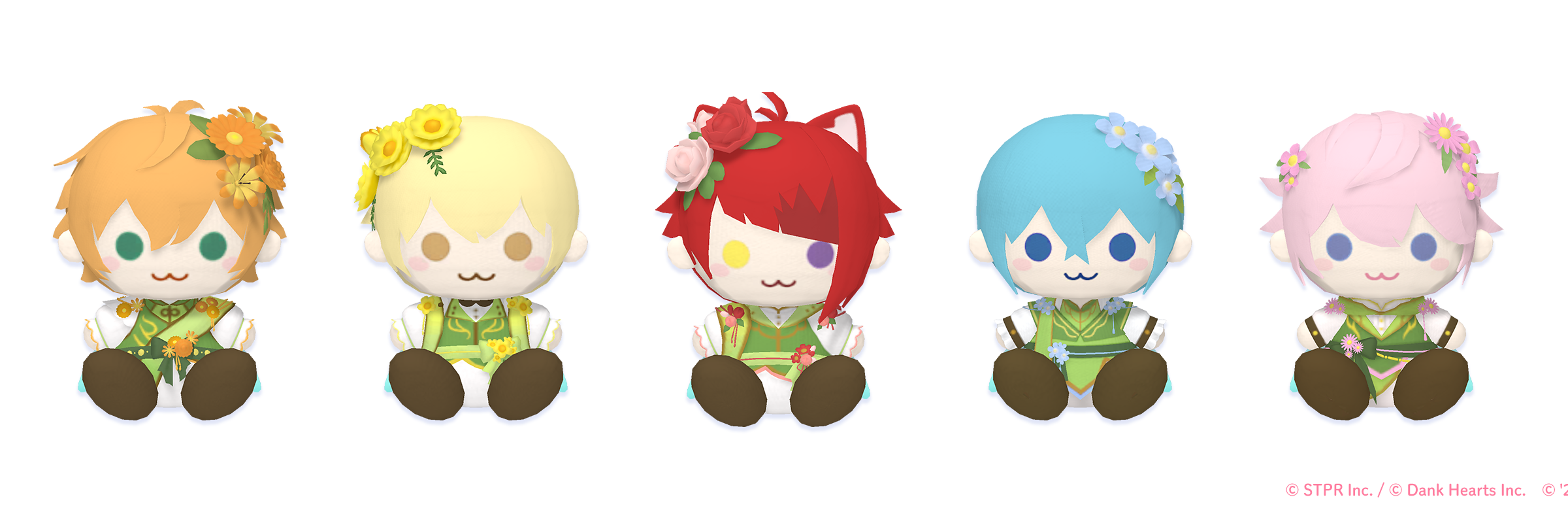 すとぷりと色を忘れたフラワーワールド|デコガチャ