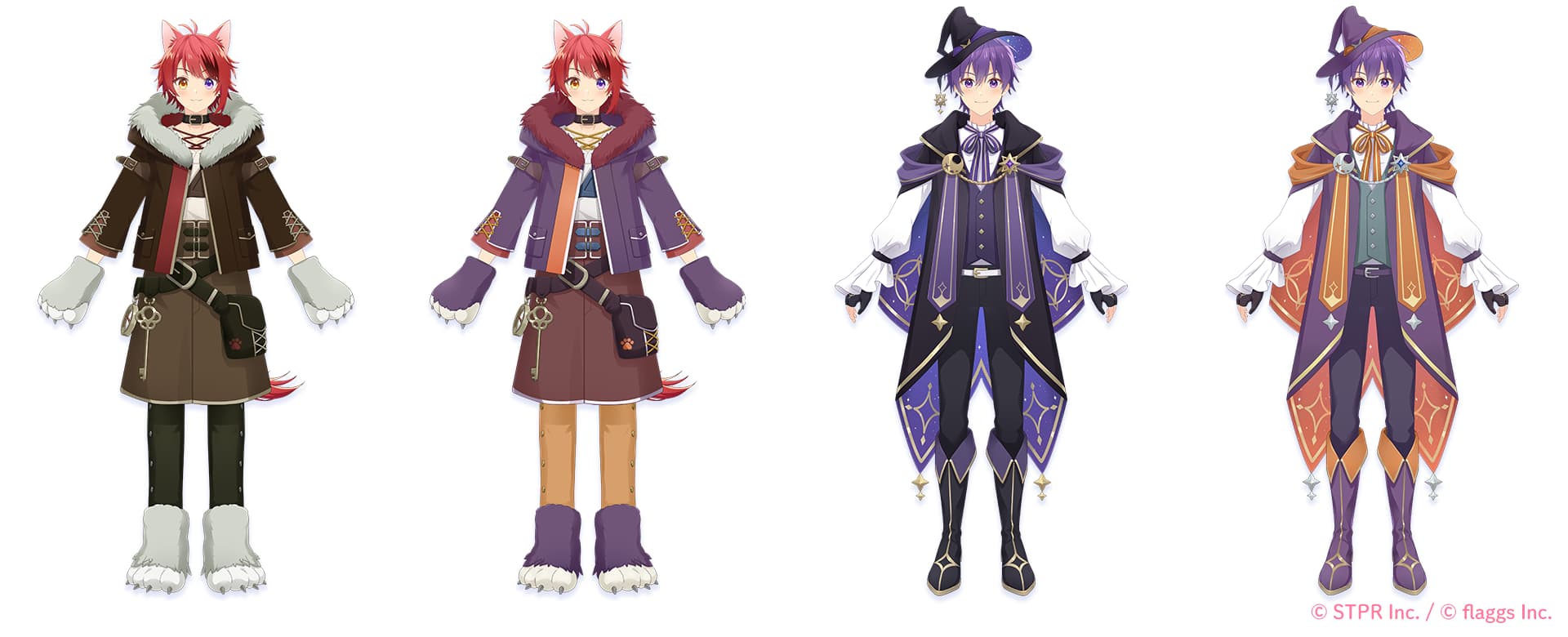 ハロウィン！すとぷりと不思議なおばけの街｜衣装ガチャ