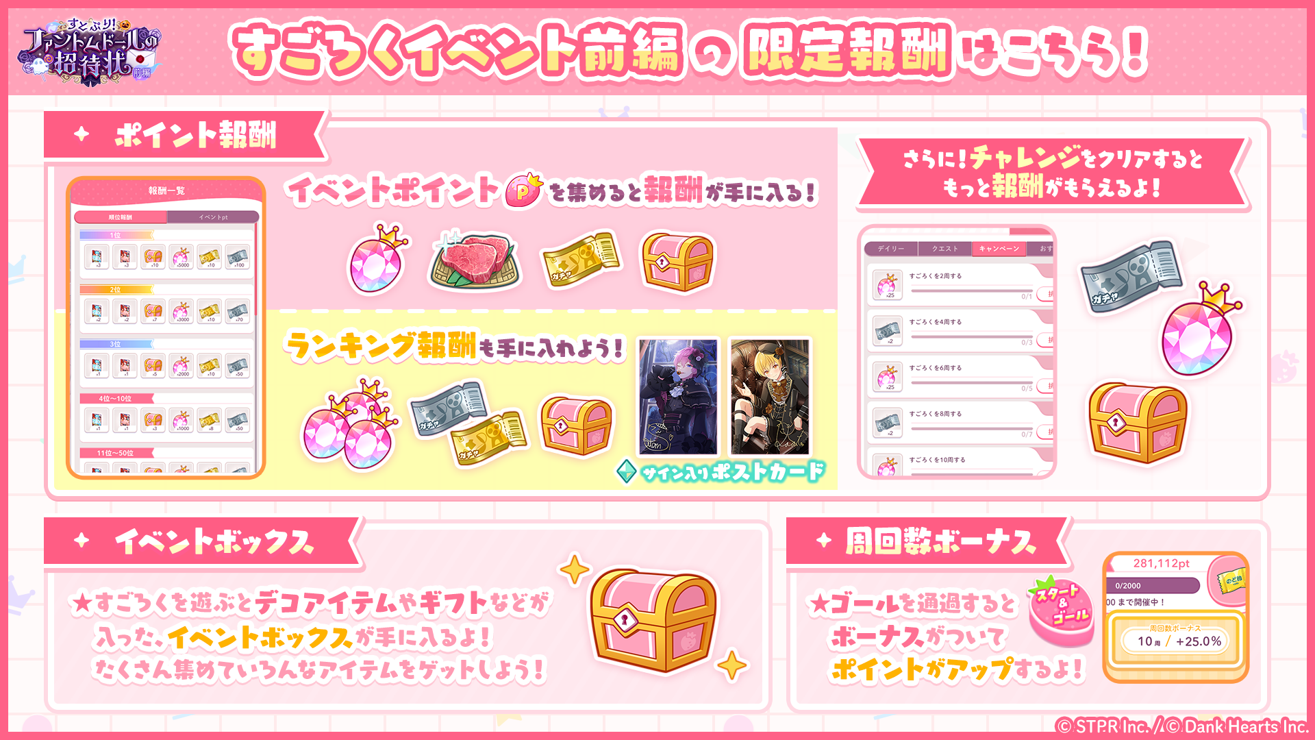 すとぷり！ファントムドールの招待状｜イベント概要