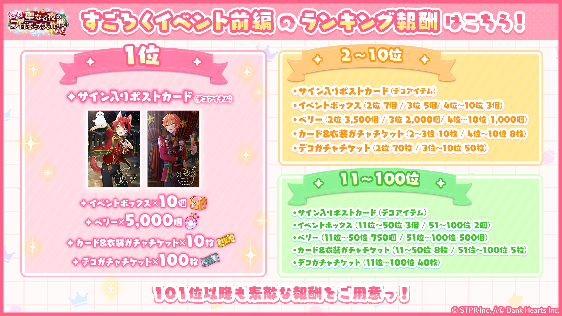 すとぷり！聖なる夜のプロポーズ大作戦｜イベント概要