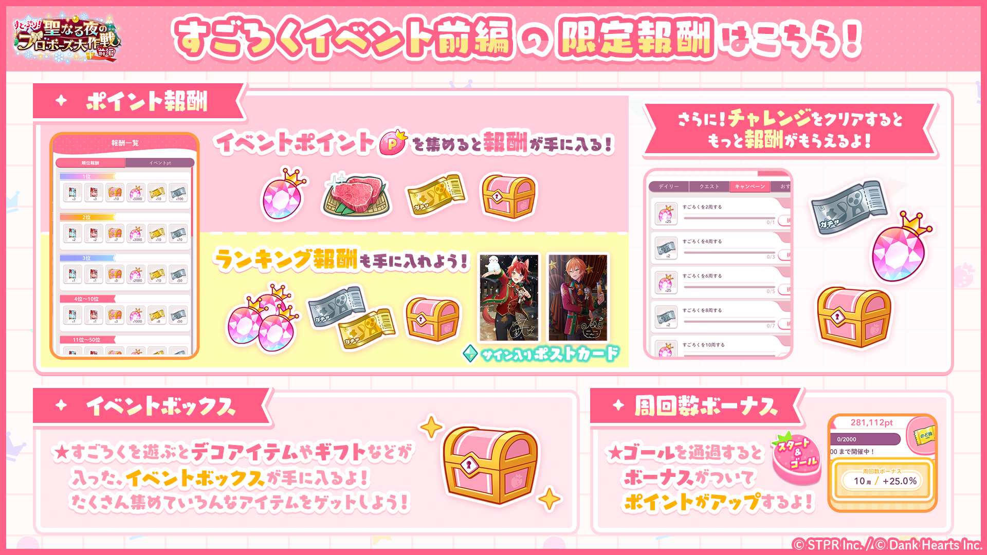 すとぷり！聖なる夜のプロポーズ大作戦｜イベント概要