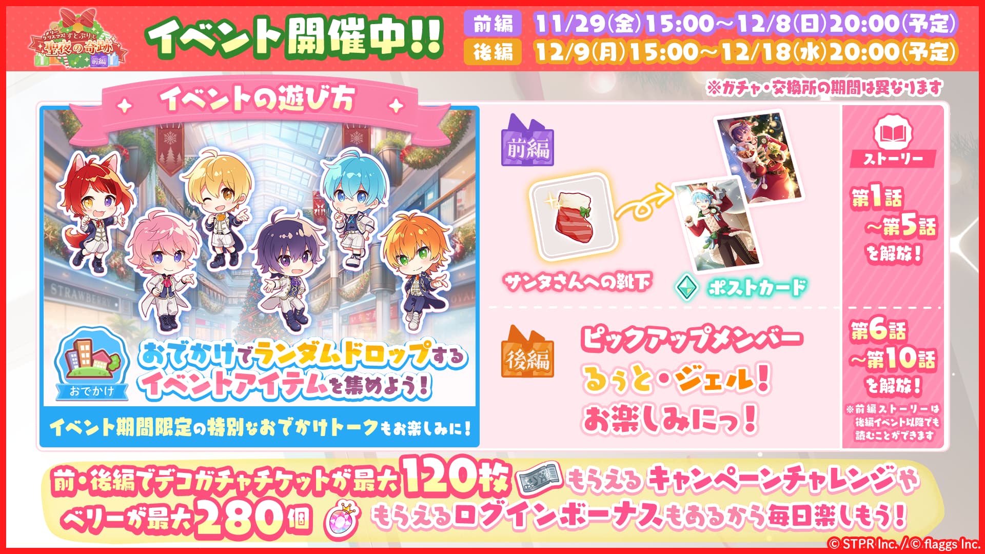 メリークリスマス！すとぷりと聖夜の奇跡｜イベント概要