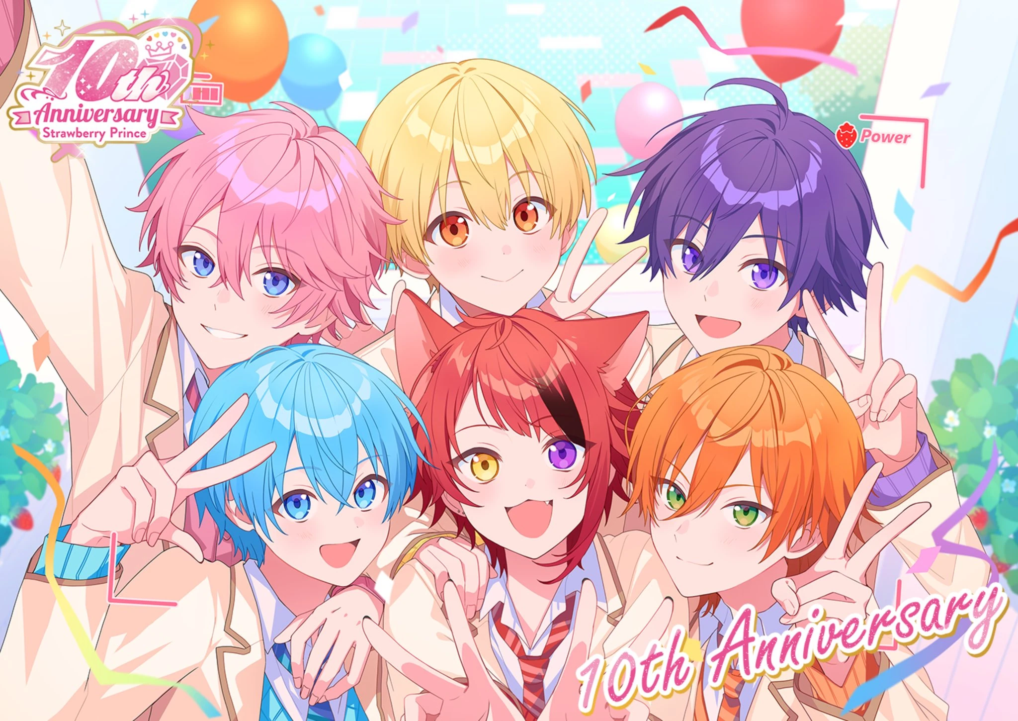 すとぷり 10周年 記念日ビジュアル
