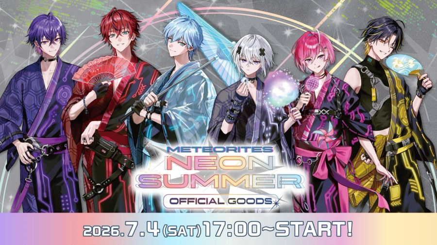 めておら - Meteorites - Neon Summer OFFICIAL GOODS